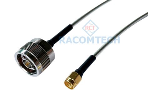 N Male To Sma Male Rg Semi Rigid Cable Assembly