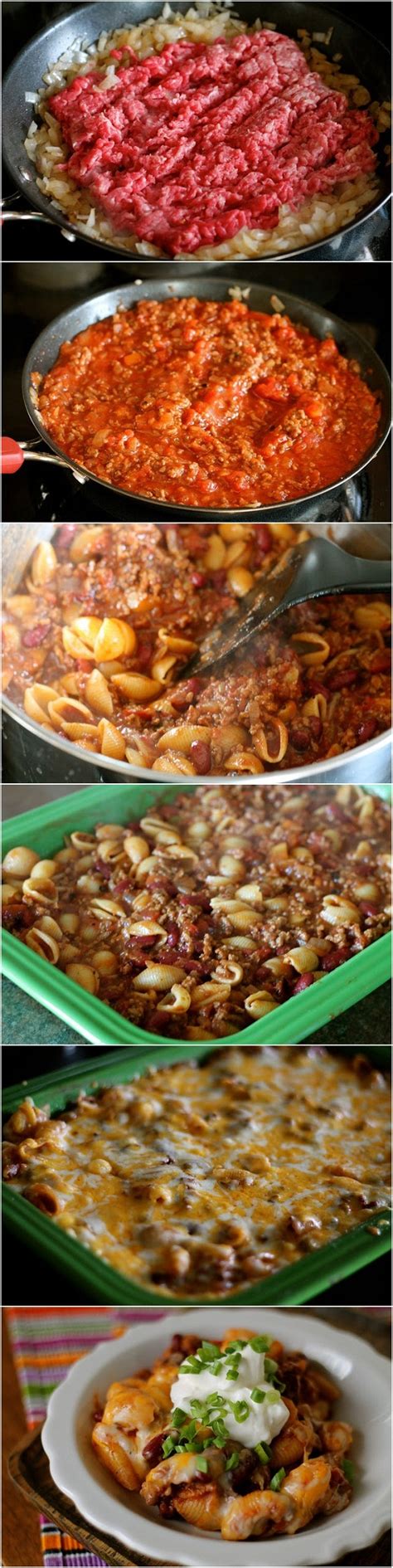 Chili Pasta Bake Recipe | Quick & Easy Recipes