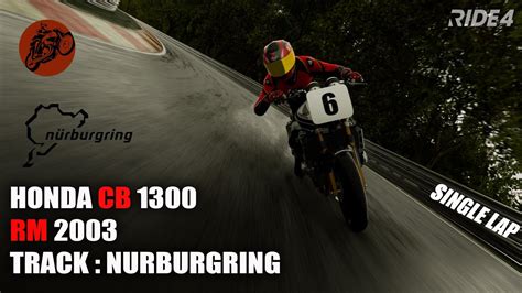 Top speed | Honda CB 1300 | Circuit nurburgring | rainy #ride4gameplay ...