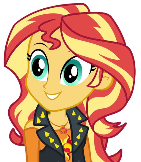 Sunset Shimmer smiling at you by AndoAnimalia on DeviantArt