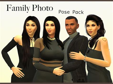 Sims 4 Family Poses With Teens