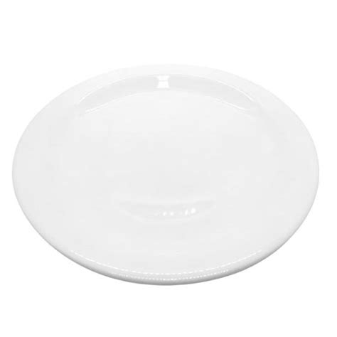 Conjunto De Pratos Rasos Gourmet Pr Porcelana Cm Branco Unidades