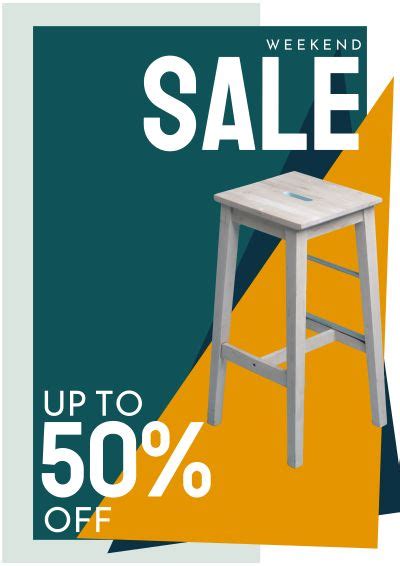 Furniture Sale — Sales Promotion Poster Template Zwocua — Creatorme