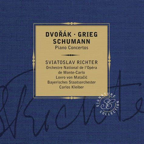 Buy Dvorak Grieg Schumann Piano Concertos Emi Signature Collection