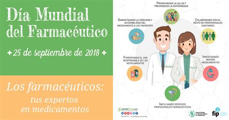 ¡feliz Día Mundial Del Farmacéutico 2018 Pfarma