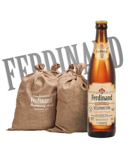 Gluten free light lager Premium 12 % - Ferdinand Brewery - real beer