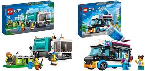 LEGO 60386 City Camion Per Il Riciclaggio Dei Rifiuti Camioncino