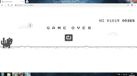 Usei Trapa A No Jogo Do Dino Sem Internete E Buguei Todo O Jogo Youtube