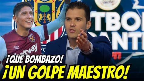 GOLPE MAESTRO El TAPATÍO de ORO Álvarez DEJA Europa por su AMADO