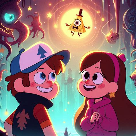 Dipper And Mabel From Gravity Falls Disney By Mnwachukwu16 On Deviantart