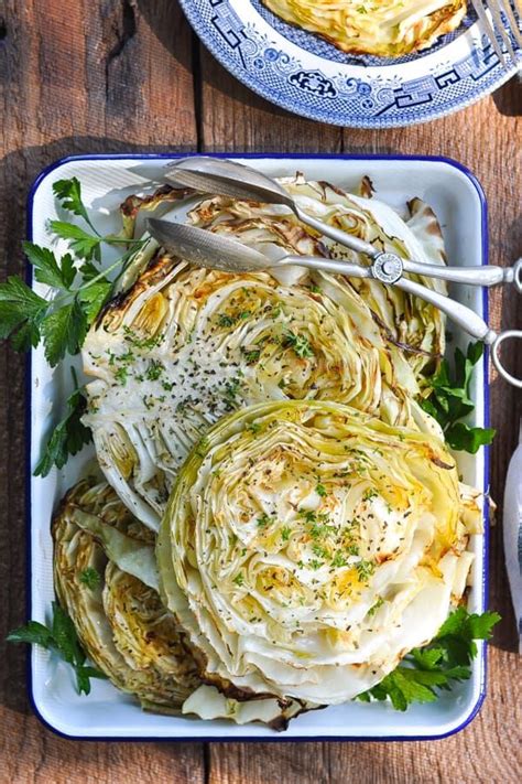 Roasted Cabbage The Seasoned Mom Recipe Roasted Cabbage Side Dish Recipes Healthy