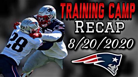 Patriots Training Camp Practice Recap Day 8 8202020 Pictures