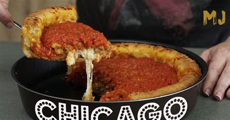 PIZZA ESTILO CHICAGO DEEP DISH PIZZA Las Recetas De MJ