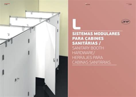 sistemas modulares para cabines sanitÃrias sanitary Mabalgarve