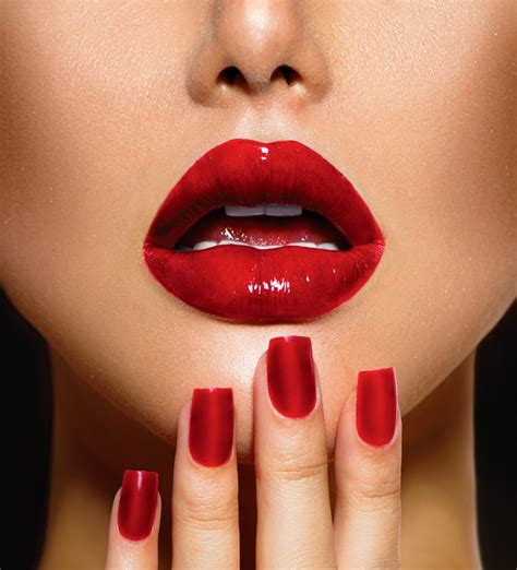 4k Fingers Red Lips Manicure Hd Wallpaper Rare Gallery