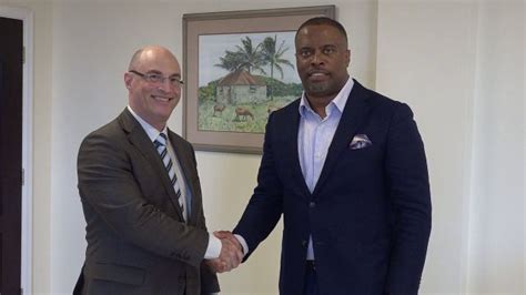 Australias High Commissioner To SKN Visits Foreign Affairs Minister