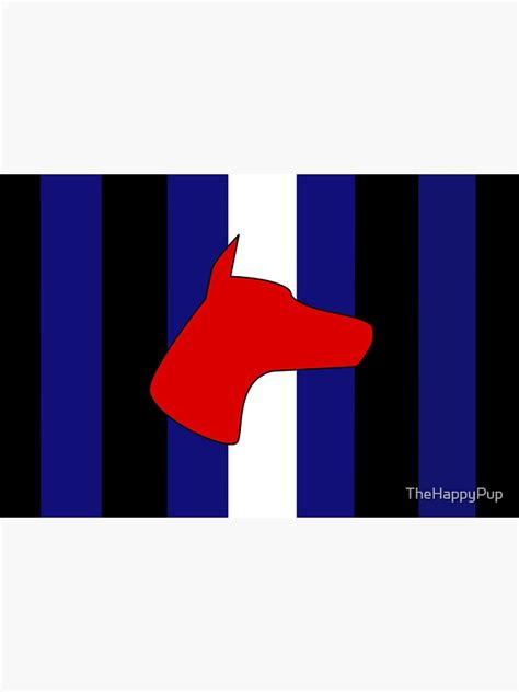 "Pup Play Flag" Sticker by TheHappyPup | Redbubble