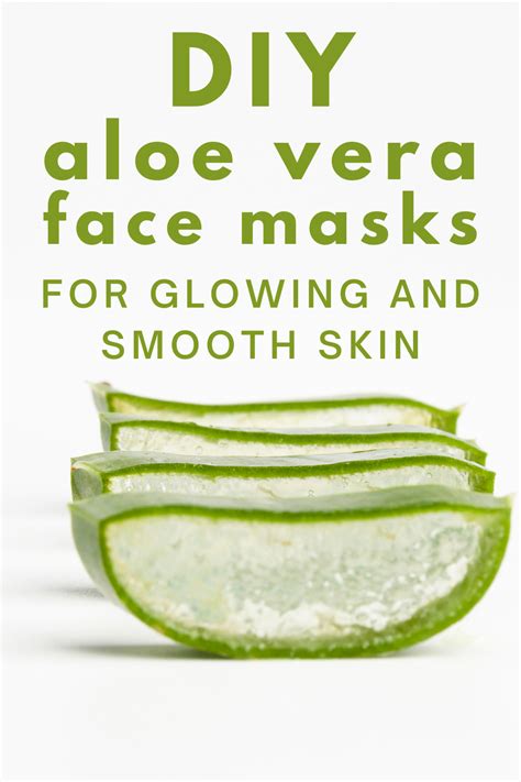 Homemade Aloe Vera Face Masks For Every Skin Type In 2021 Aloe Vera Face Mask Aloe Vera For