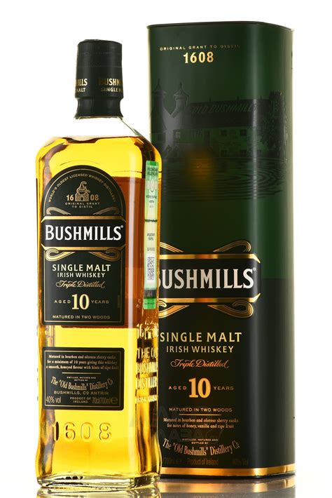 Bushmills Single Malt 10 years - купить виски Бушмилс Сингл Молт 10 лет ...