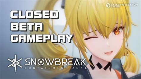 Snowbreak Containment Zone Closed Beta Gameplay Pc Version F2p