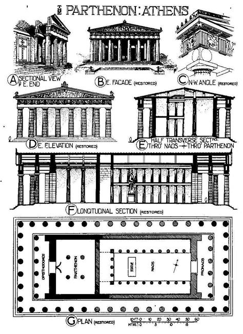 Parthenon Architecture, Auditorium Architecture, Architecture Antique ...