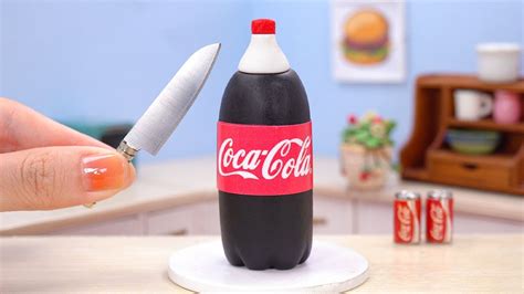 Satisfying Miniature COCA COLA Cake Decorating Awesome Tiny Fondant