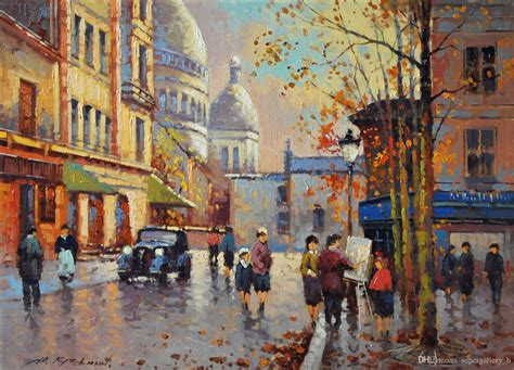 Paris Oil Painting at PaintingValley.com | Explore collection of Paris ...