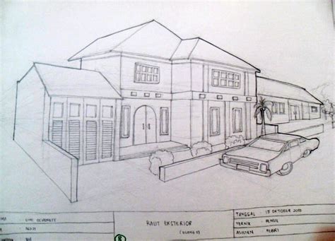 gambar sketsa rumah yola gulali