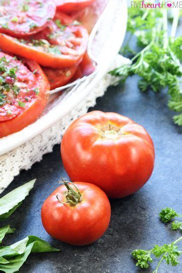 The Best Marinated Tomatoes Ripe Juicy Tomatoes Soak Up Olive Oil