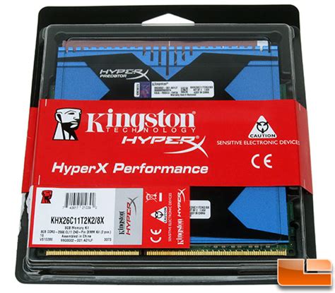 Kingston HyperX Predator 8GB 2666MHz DDR3 Memory Kit Review Legit Reviews