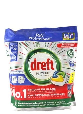 Dreft Platinum All In One Lemon Szt Tabletki Do Zmywarki