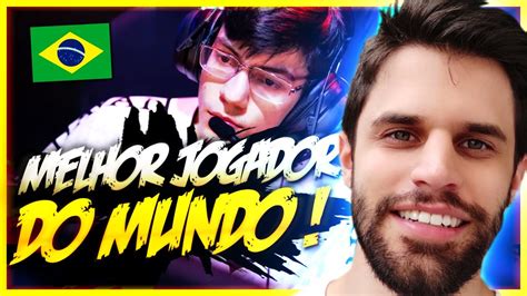 O Melhor Jogador De Lol Do Mundo Brasileiro Youtube