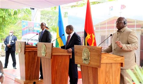 Crise RDC Ruanda UNITA diz que mediação de Angola do conflito nos