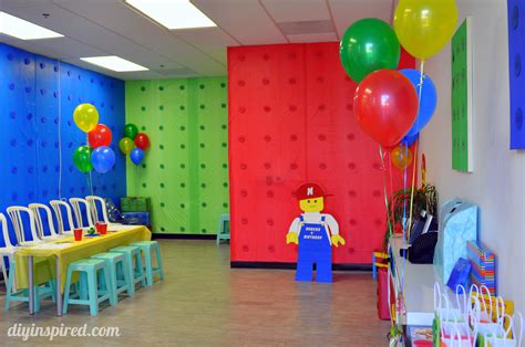 Lego Birthday Party - DIY Inspired