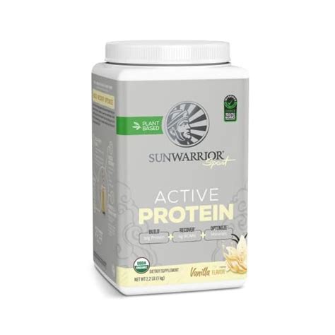 Sunwarrior Vegan Protein Powder Usda Organic Bcaa Sugar Free Gluten