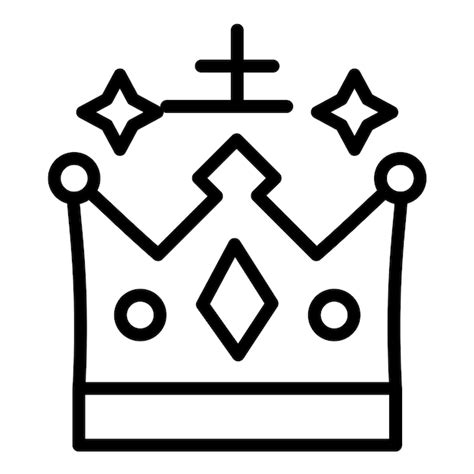 vector design royal icon style premium vector