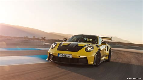 Porsche 911 GT3 RS 2023MY Color Racing Yellow Front