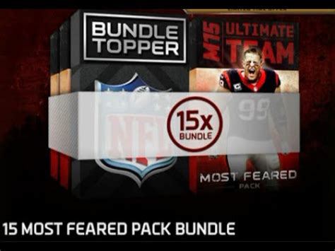 Madden 15 Ultimate Team 15 MOST FEARED BUNDLE WE PULLED ELITES