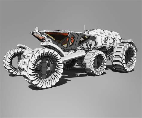 Mars Rover Roberto Robert Futuristic Cars Space Car Concept Cars