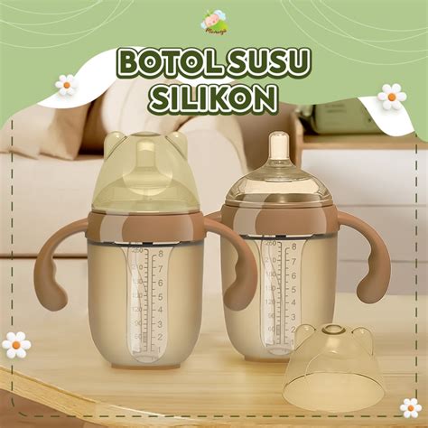 Jual Momogii Premium Botol Dot Silikon Ml Botol Susu Bayi Wide Neck