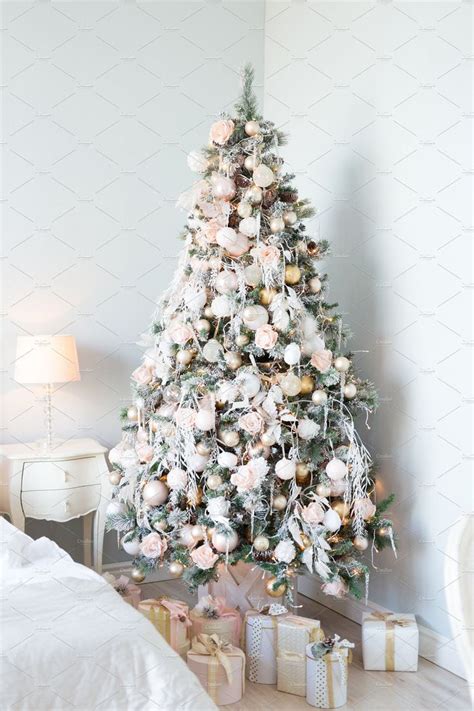 20 Light Pink Christmas Tree Ideas Hmdcrtn