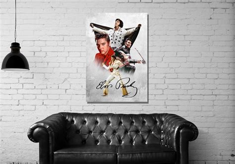 Elvis Presley Poster Elvis,elvis Presley Canvas Poster Art Elvis ...