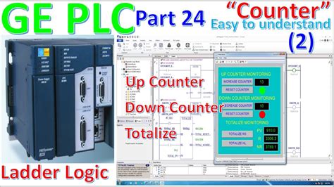 Proficy Machine Edition Software Connect With PLC GE COUNTER