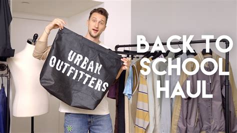 Urban Outfitters Haul For Men Back To School Shopping Mens Fashion