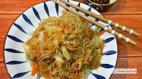 Stir-Fry Rice Vermicelli - Madam Ng Recipe