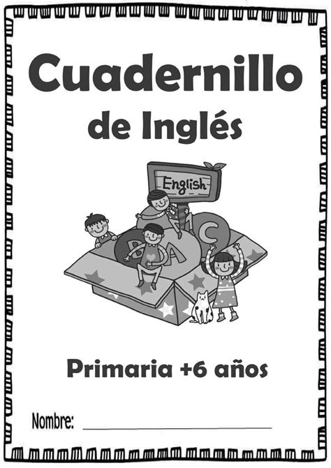 CUADERNO DE TRABAJO DE INGLES TOMO II 1 GRADO PRIMARIA Cuaderno De