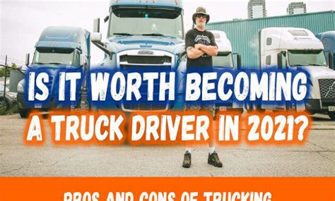 Truck Driver Pros And Cons