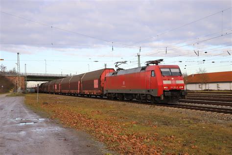 DB Cargo 152 160 8 Güterzug Graben Neudorf DB Cargo 152 1 Flickr