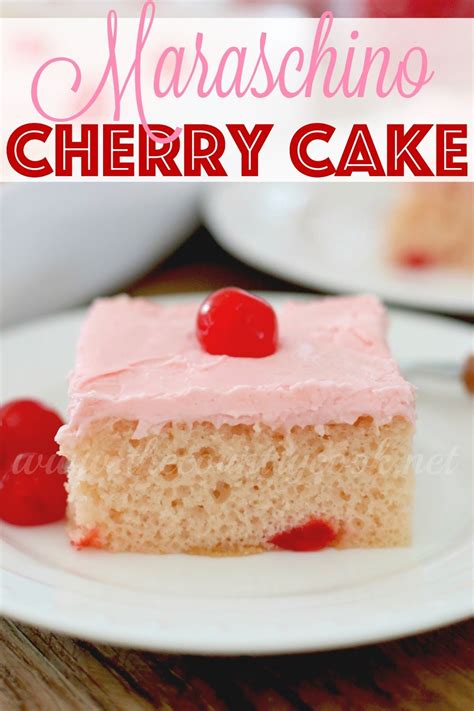 Irresistible Maraschino Cherry Cake Recipe