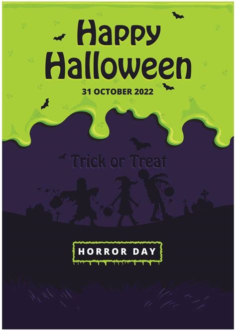 Halloween Poster Design 13323971 Vector Art at Vecteezy